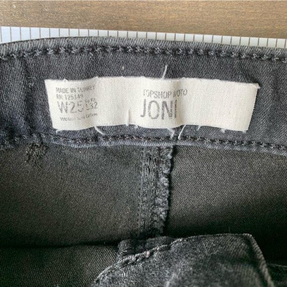 Topshop high waisted skinny jeans black - Picture 2 of 3